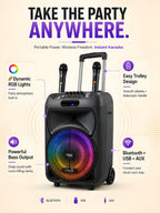 PRO-1ST Party Box Portable Bluetooth Speaker