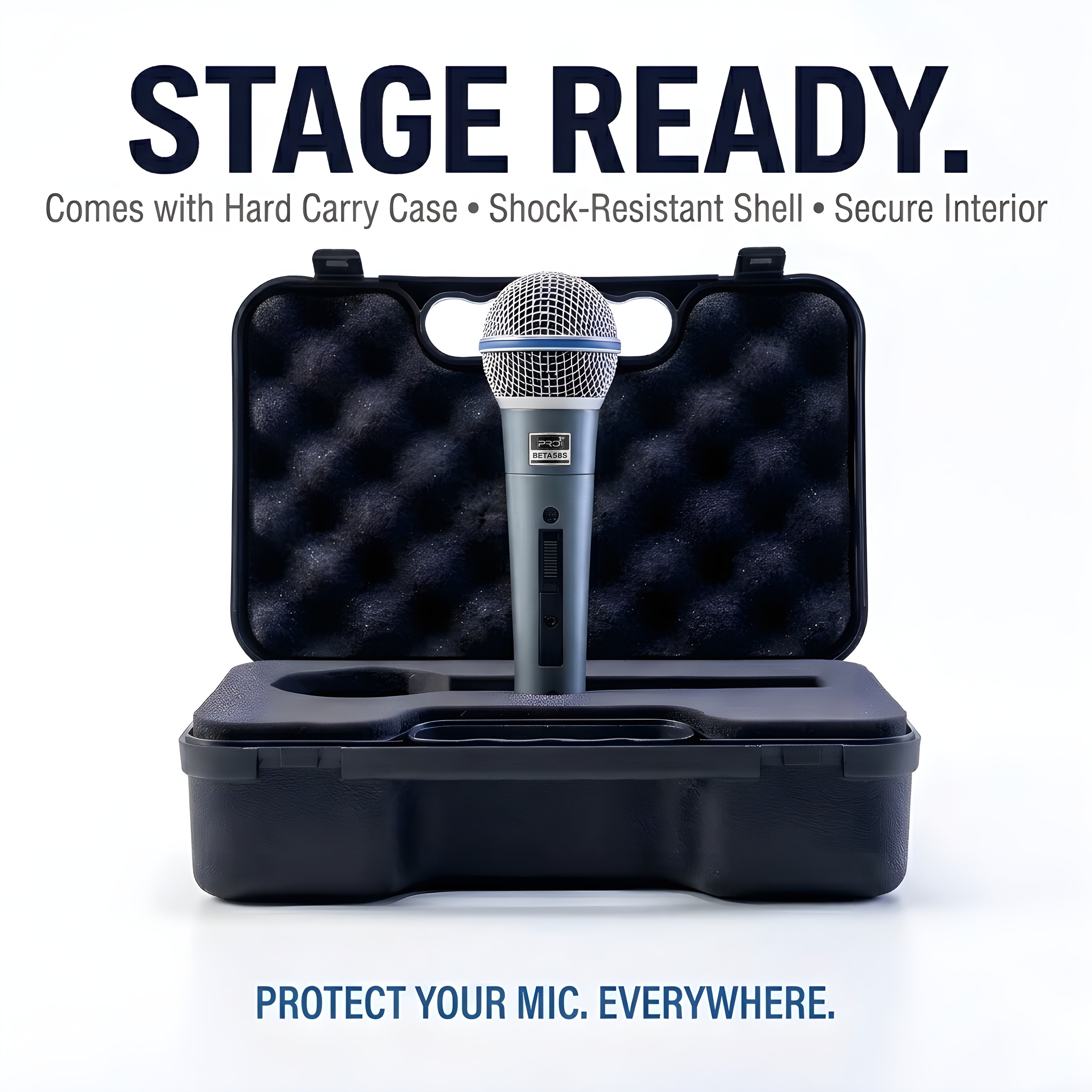PRO-1ST BETA58S Professional Dynamic Vocal Microphone