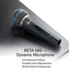 PRO-1ST BETA58S Professional Dynamic Vocal Microphone