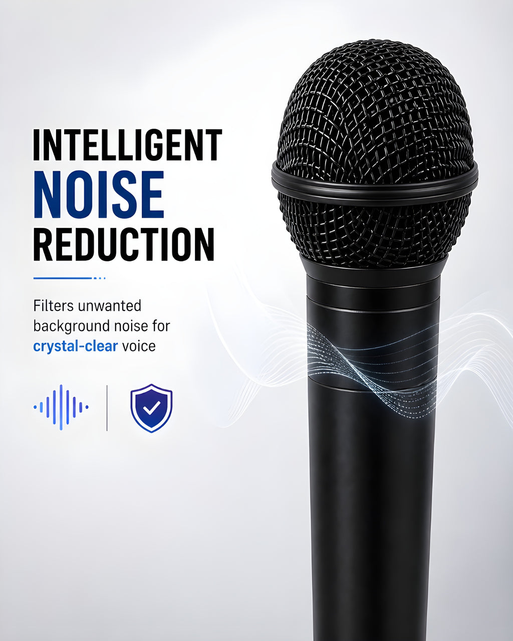 PRO 1st Bluetooth Reporter Microphone