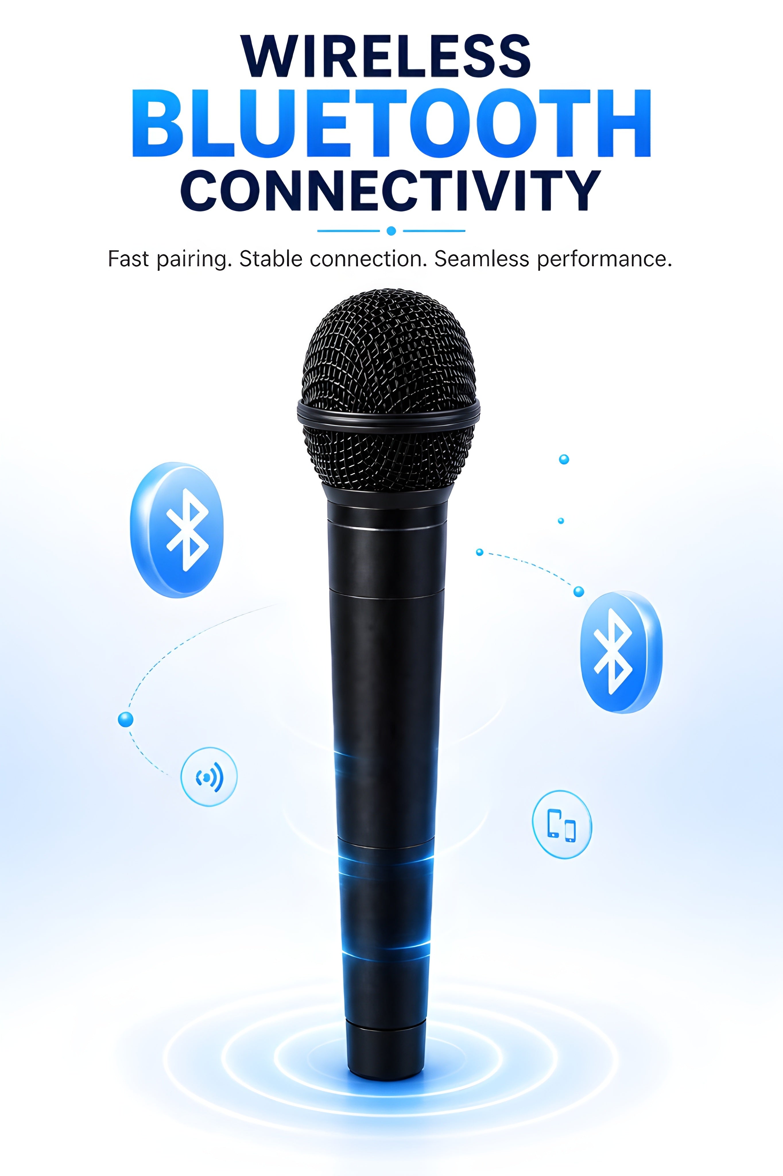 PRO 1st Bluetooth Reporter Microphone