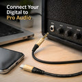 PRO1ST Professional USB Type-C to 6.35mm (1/4") TS Mono Jack Audio Cable