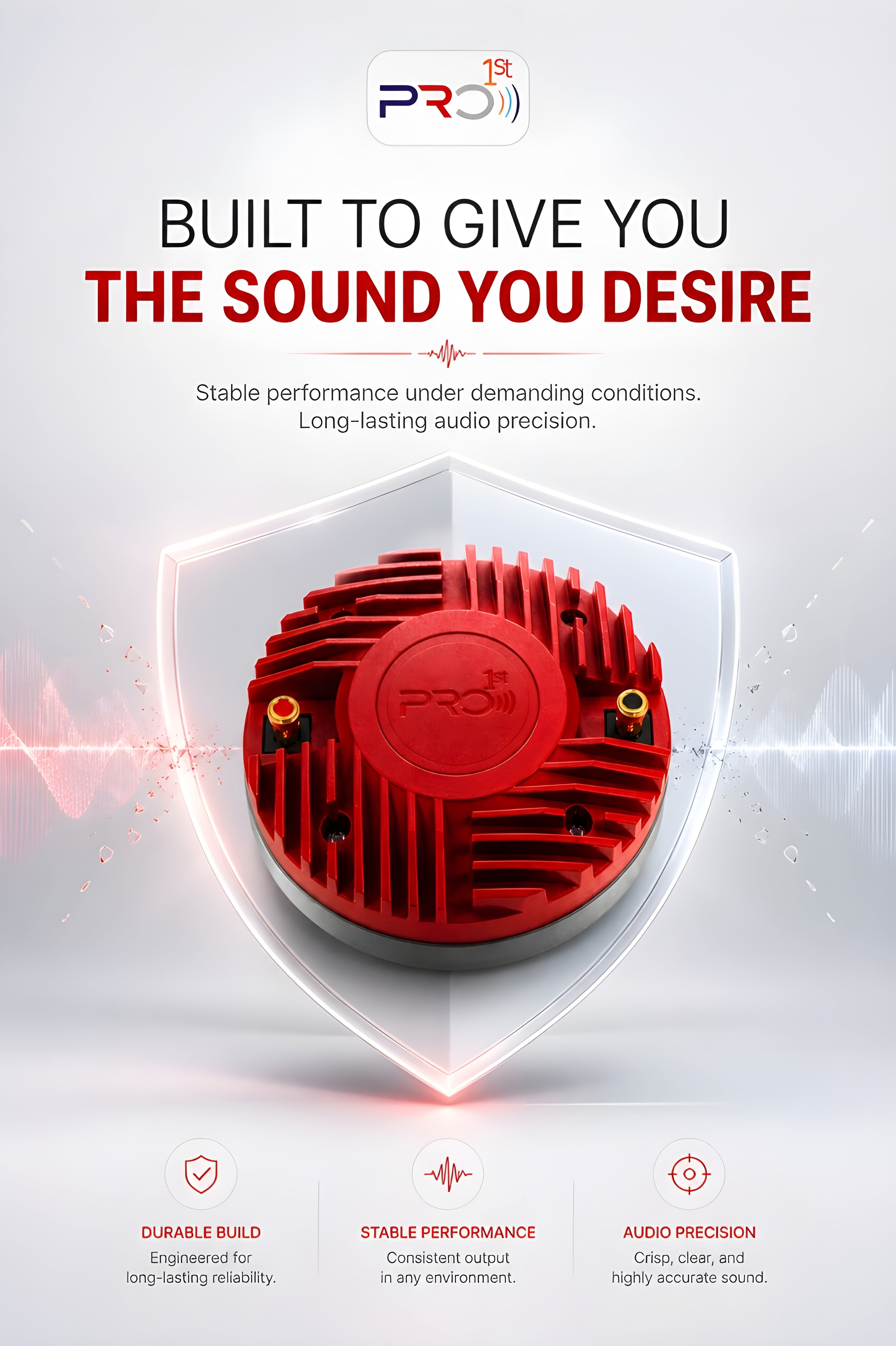 Desire Electronics PRO1ST Compression Driver Unit