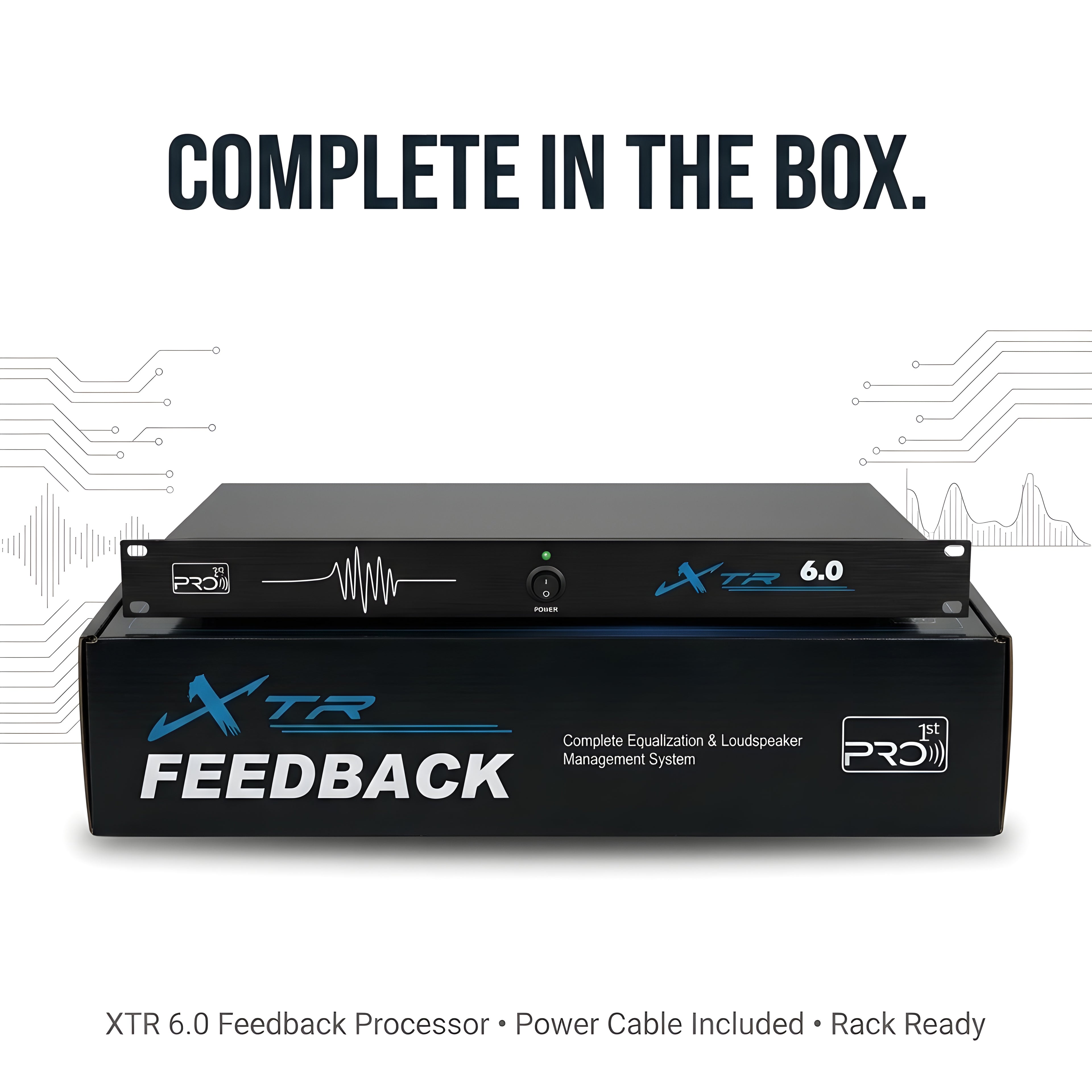 Pro 1st XTR 6.0 Professional Rack-Mount Power Amplifier
