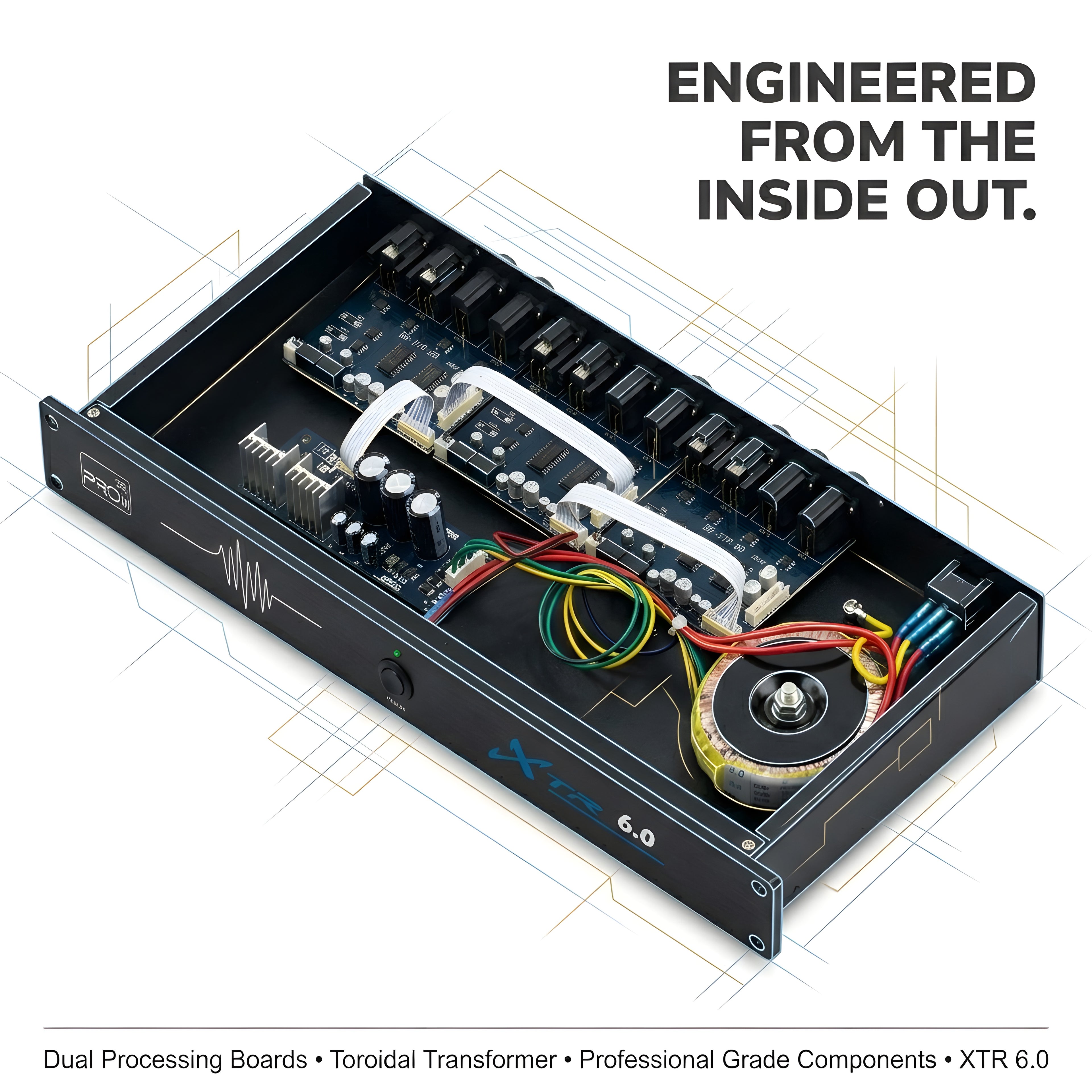 Pro 1st XTR 6.0 Professional Rack-Mount Power Amplifier