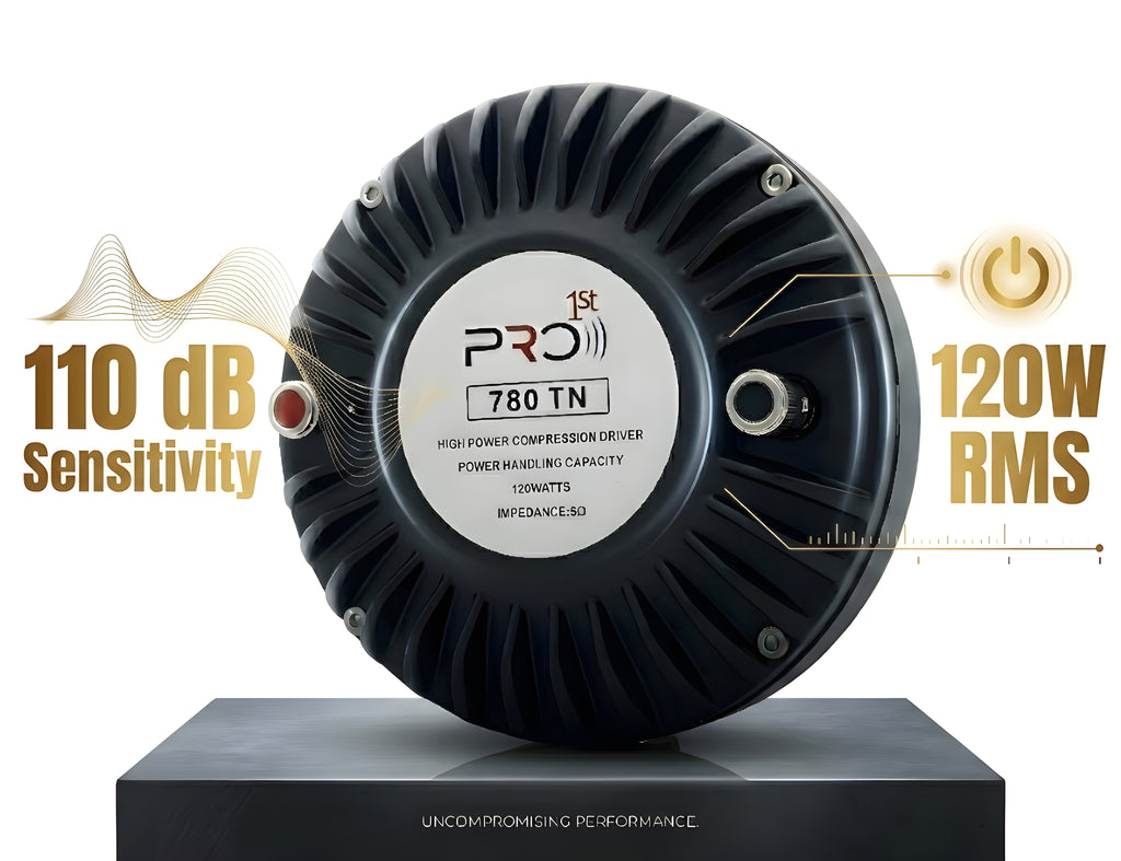 PRO-1ST 780 TN High Power Compression Driver Unit – 120W 8Ω