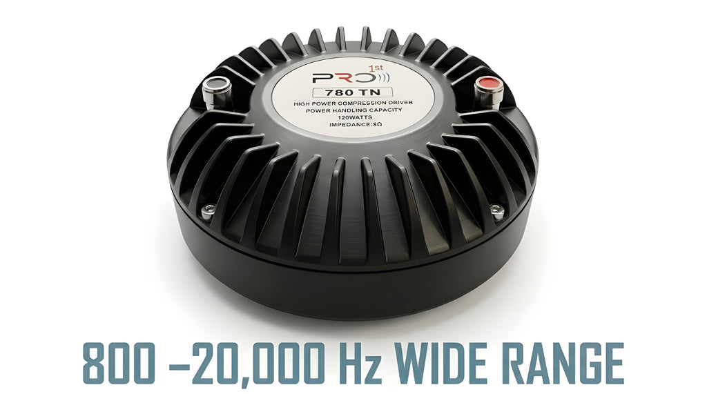 PRO-1ST 780 TN High Power Compression Driver Unit – 120W 8Ω