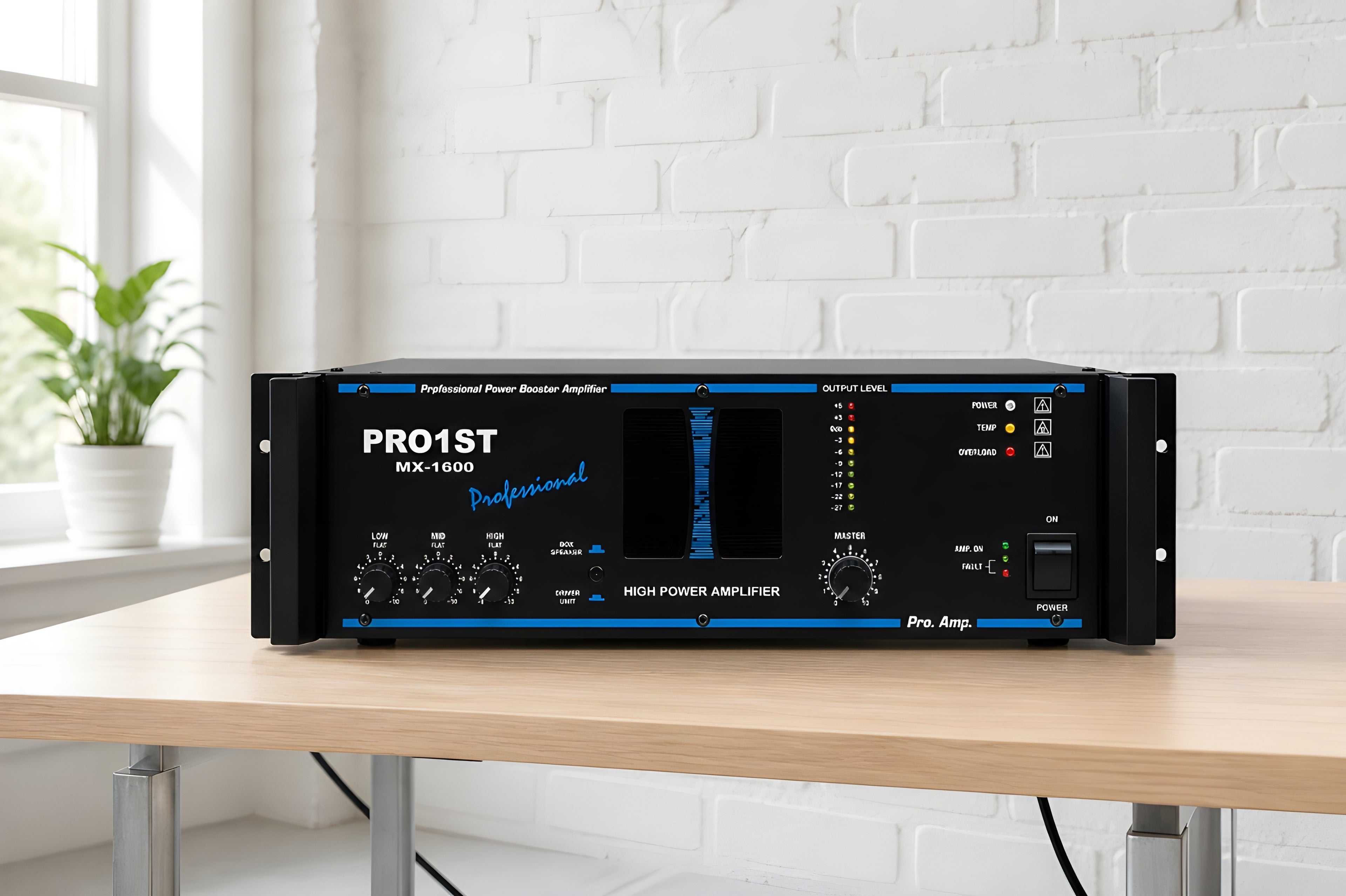 Desire Electronics PRO1ST MX-1600 Professional Power Booster Amplifier