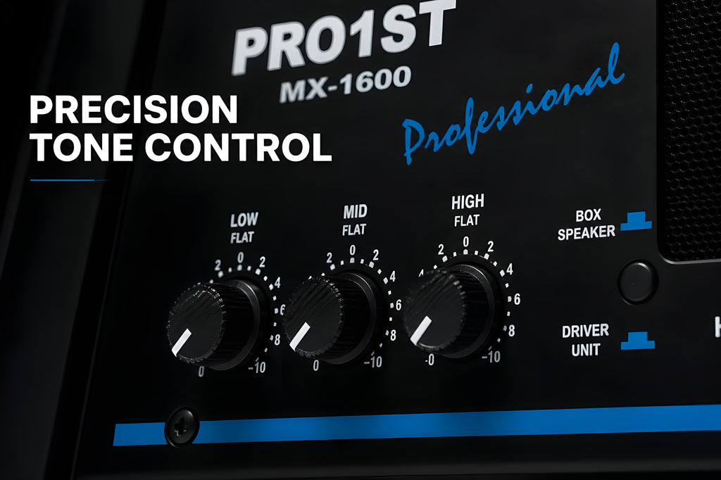 Desire Electronics PRO1ST MX-1600 Professional Power Booster Amplifier