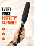 PRO-1ST PR-3200 Shotgun Condenser Microphone
