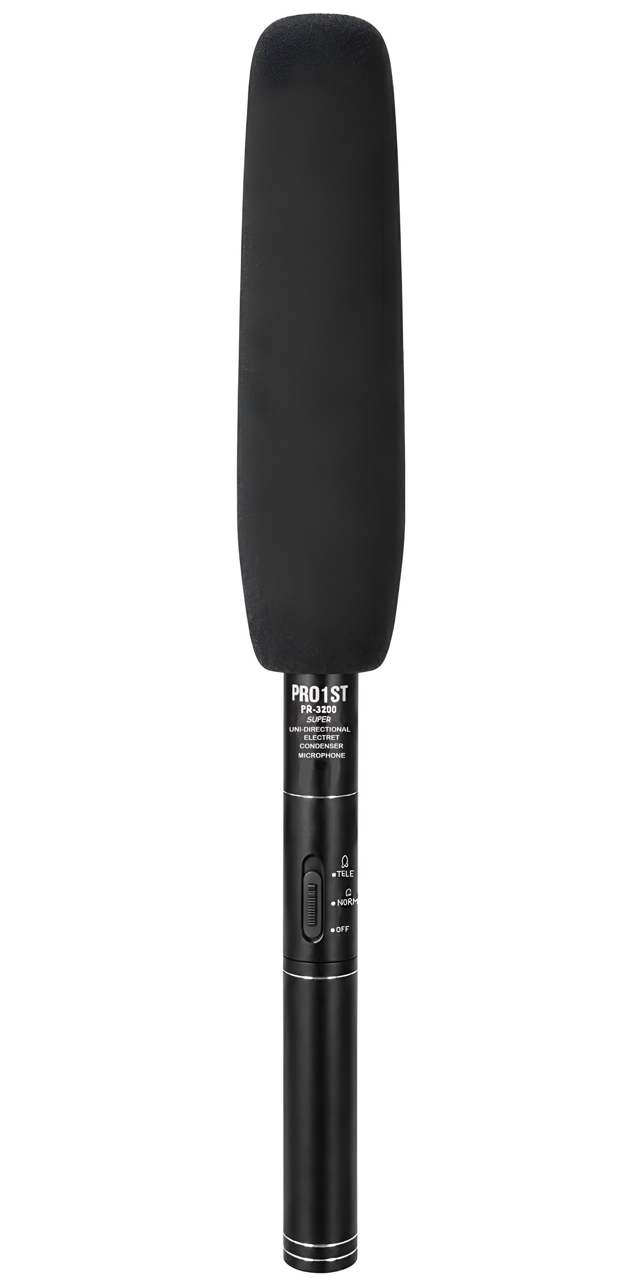 PRO-1ST PR-3200 Shotgun Condenser Microphone