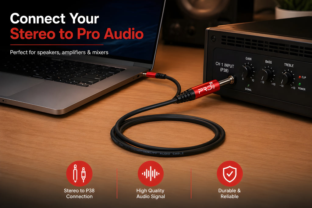 PRO-1ST Professional AUX Audio Cable