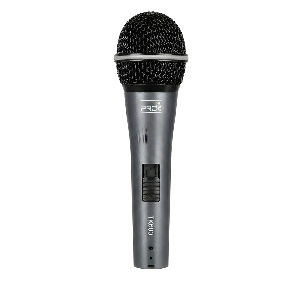 Pro 1st TK600 Professional Uni-Directional Dynamic Microphone with Mic Clip & XLR Cable