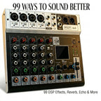 PRO 1st AJ6 Professional Audio Mixer
